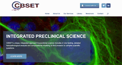 Desktop Screenshot of cbset.org